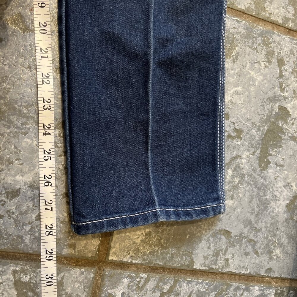 VTG‎ Braxton Stretch Jeans Women’s Size 14 Blue Dark Washed High Rise Retro 80’s - Picture 10 of 12